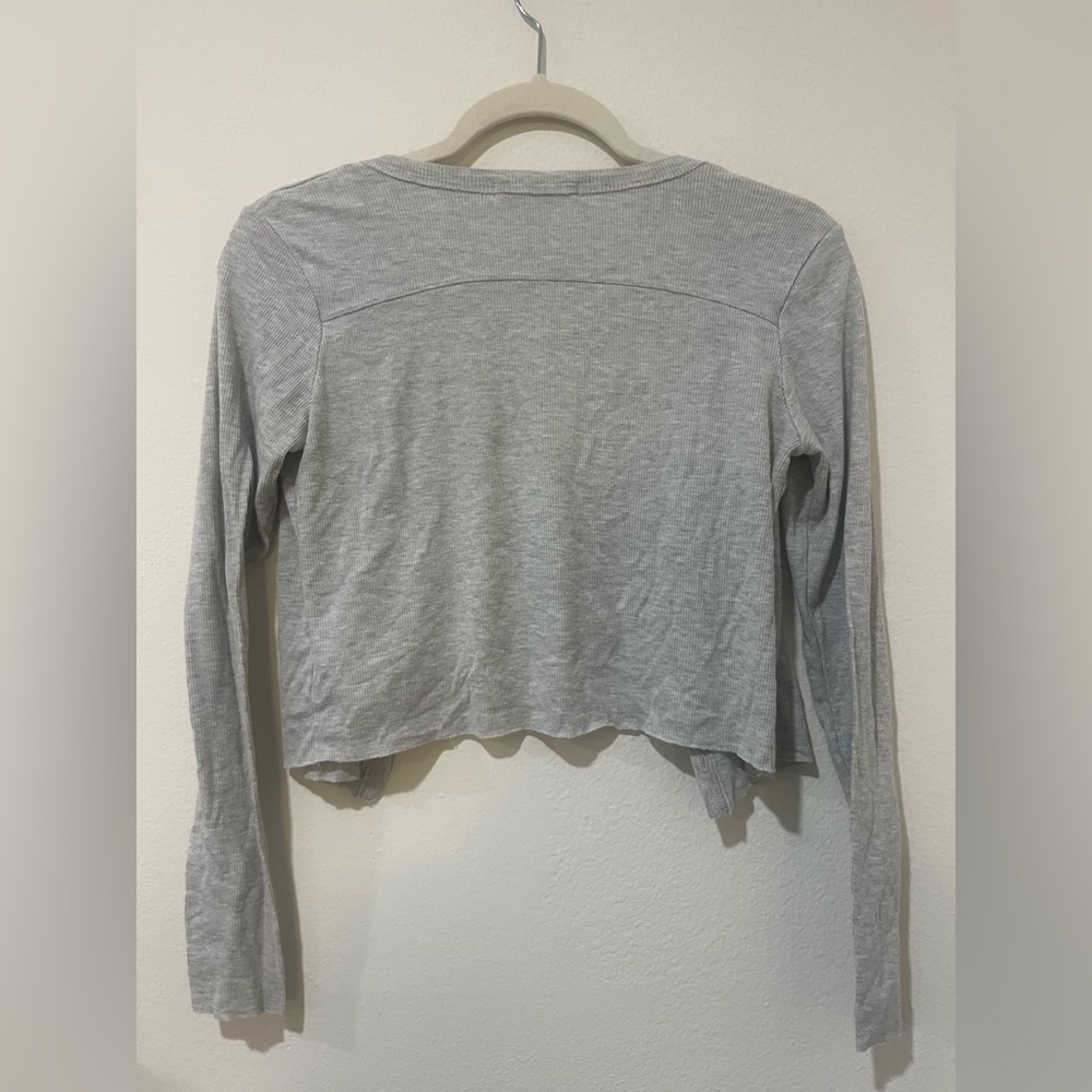 Joah Brown Ribbed Cardigan and Cami - Picture 6 of 8